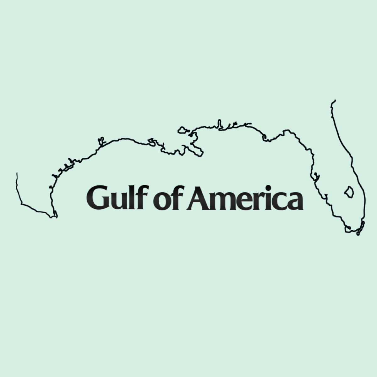 Futuristic Gulf of America