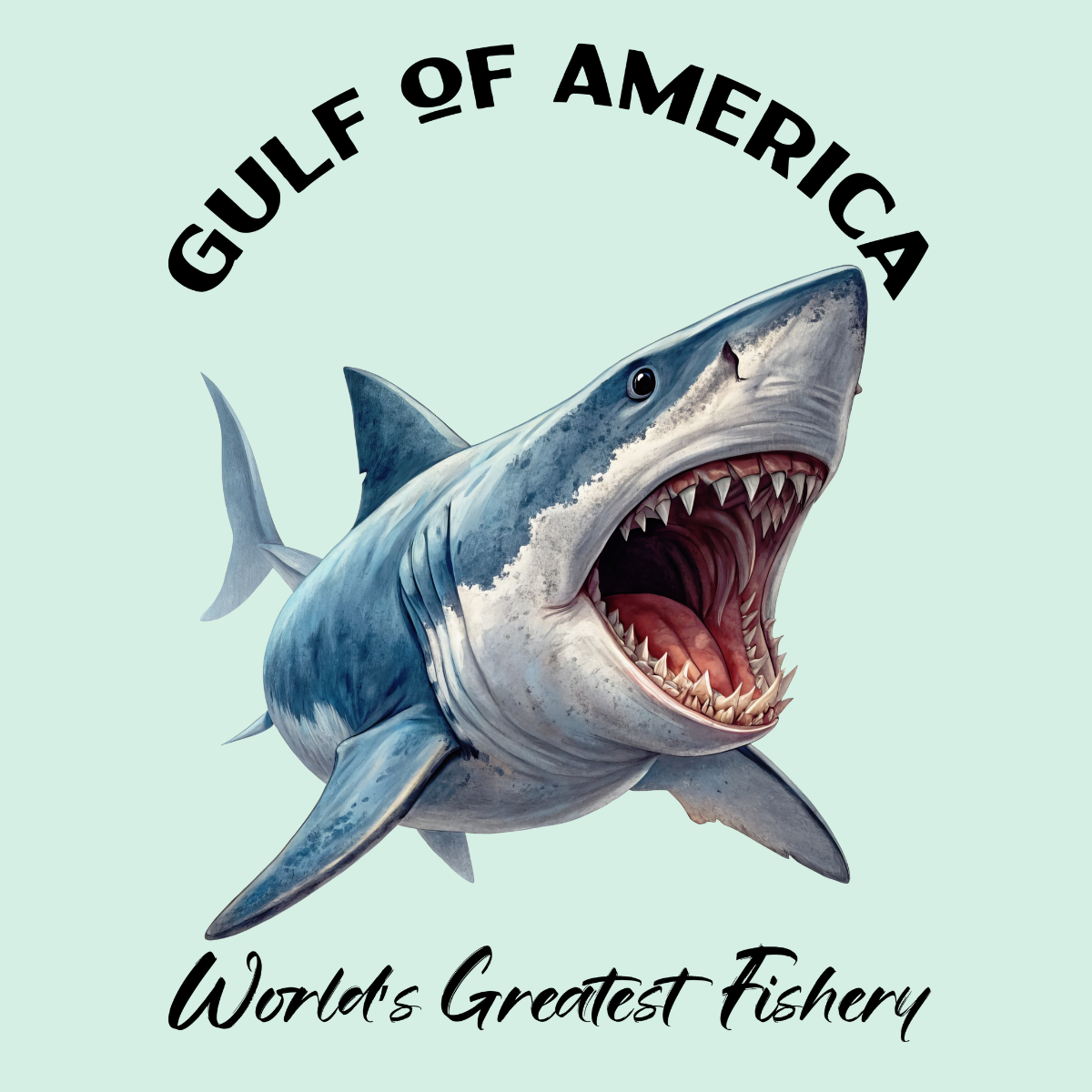 Great White Shark - Gulf of America