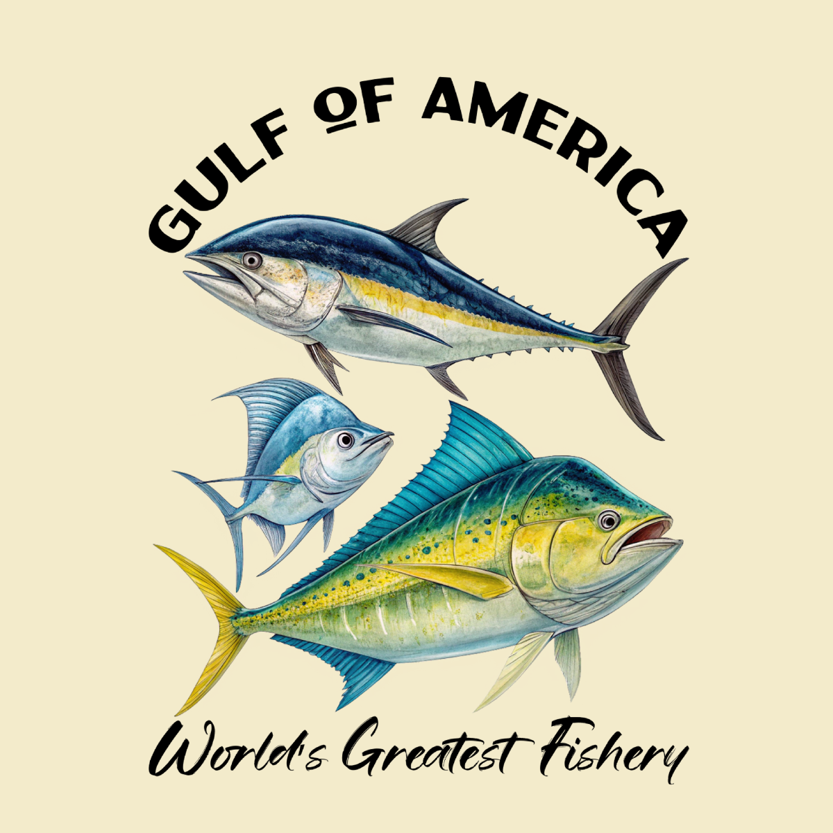 Yellowfin Tuna, Mahi Mahi & Blue Marlin - Gulf of America