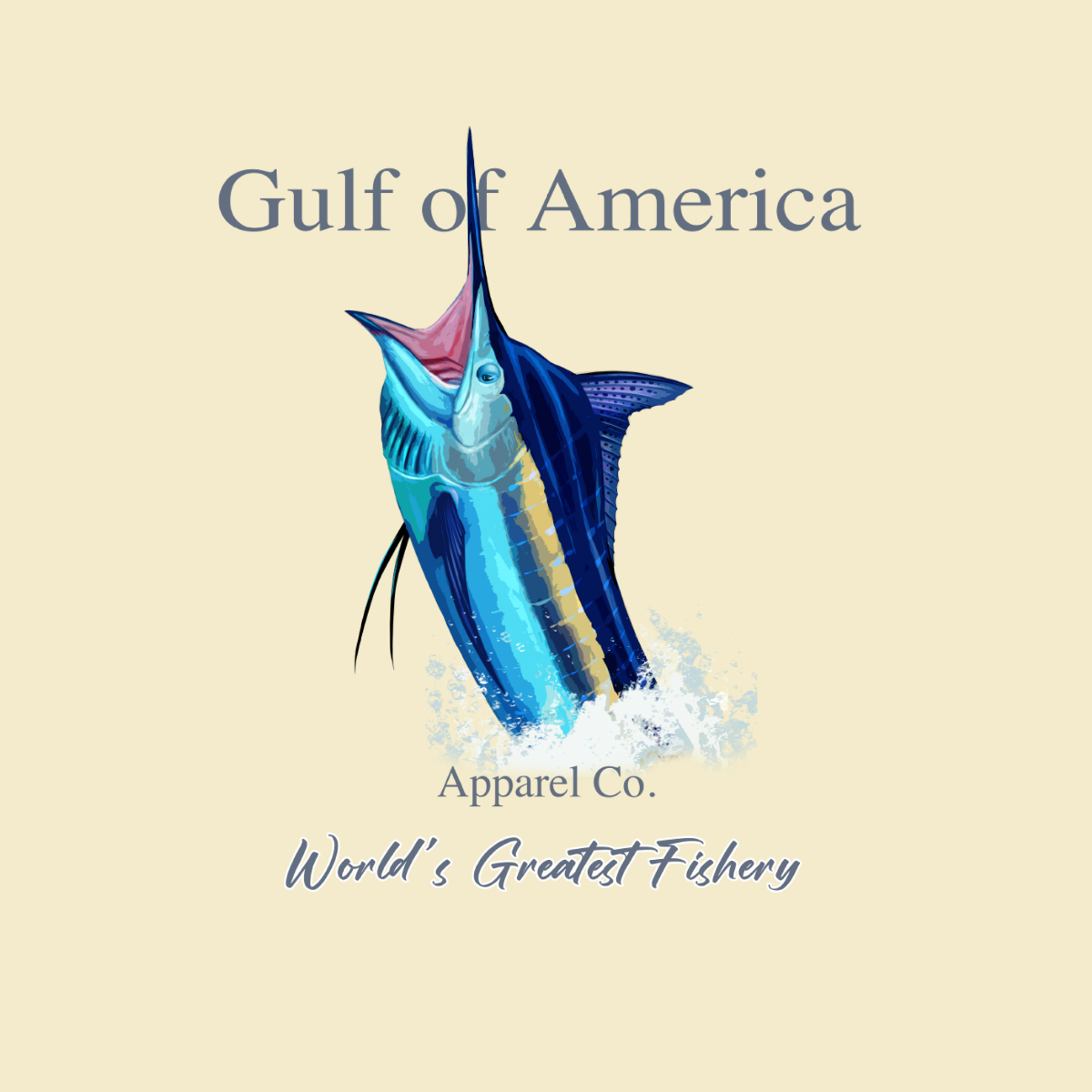 Blue Marlin - Gulf of America Apparel Co