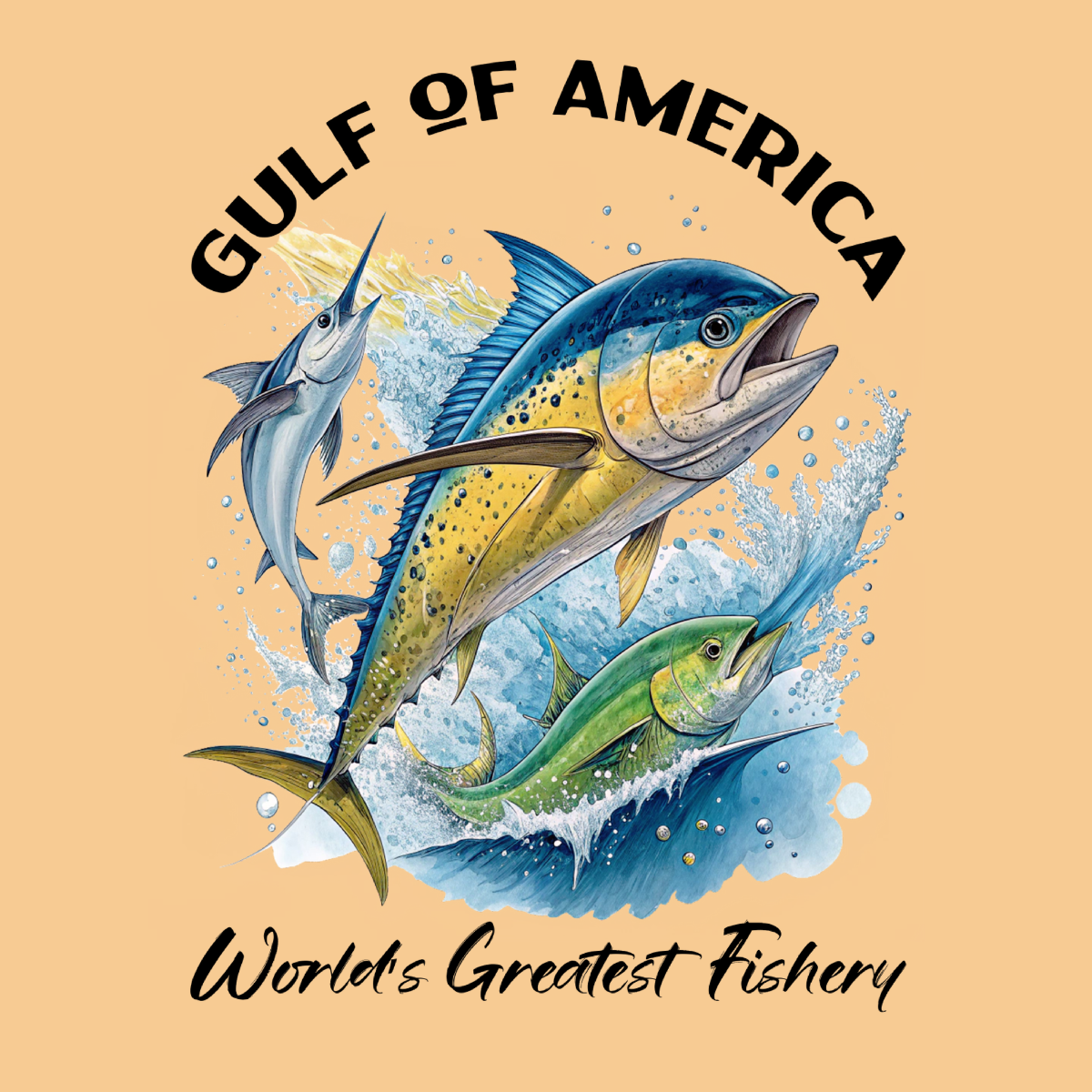 Blue Marlin, Yellowfin Tuna, & Mahi Mahi - Gulf of America