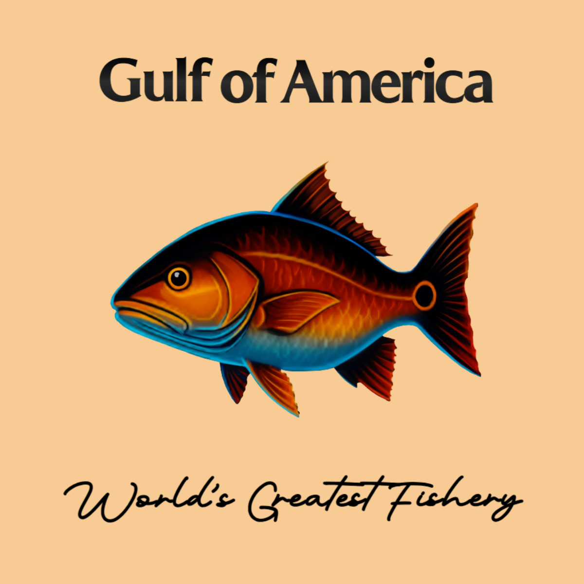 Red Fish- Gulf of America