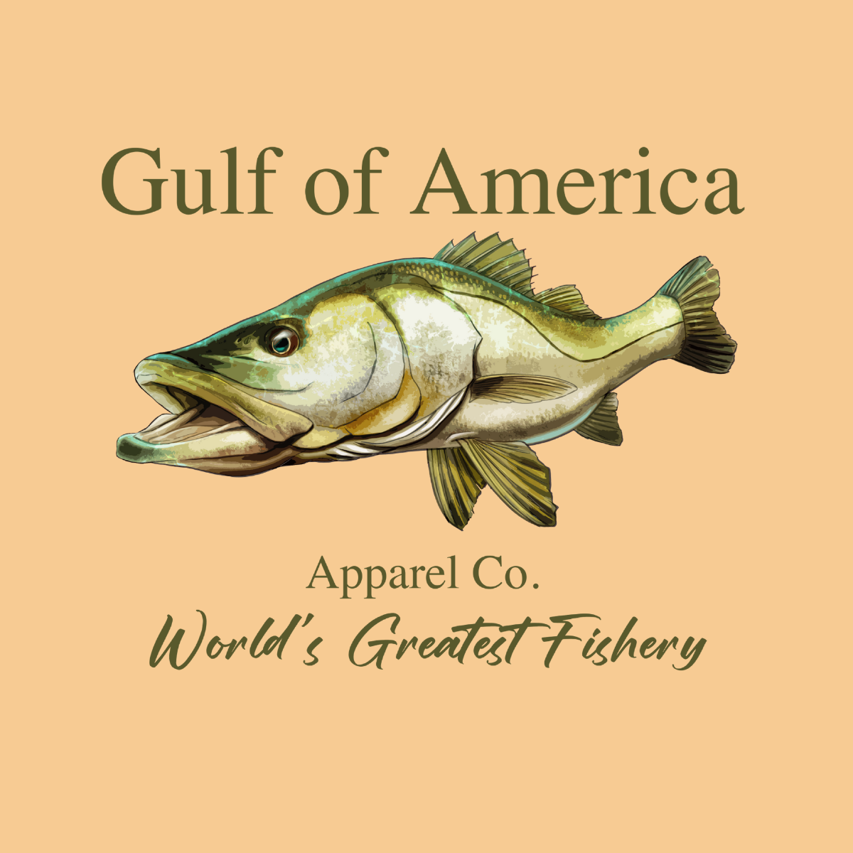 Snook - Gulf of America Apparel Co