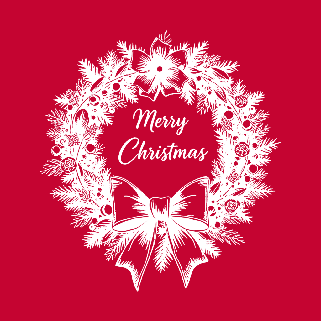 Merry Christmas Wreath