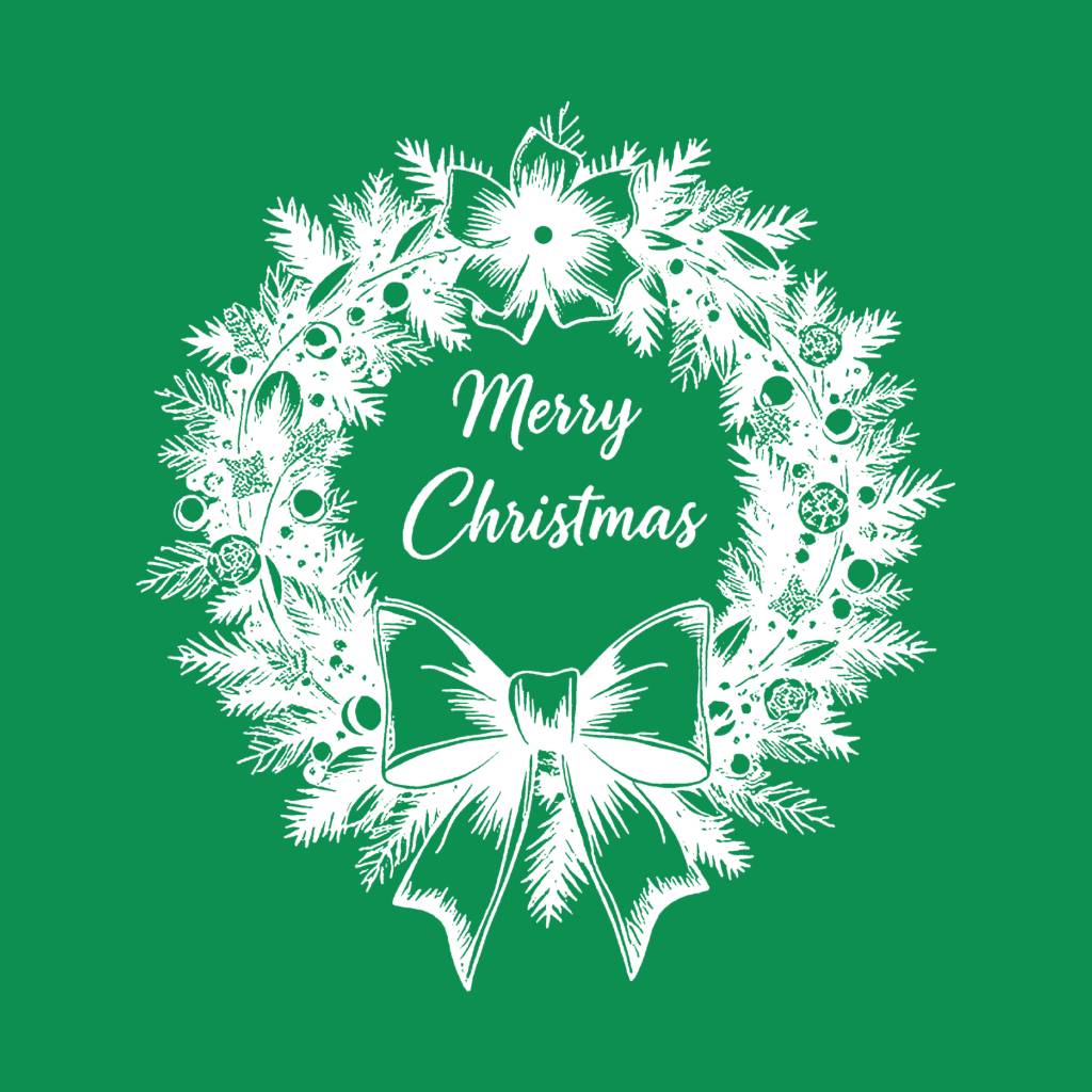 Merry Christmas Wreath