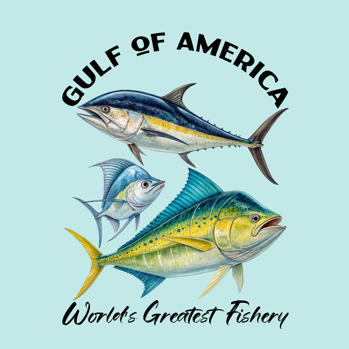 Yellowfin Tuna, Mahi Mahi & Blue Marlin - Gulf of America