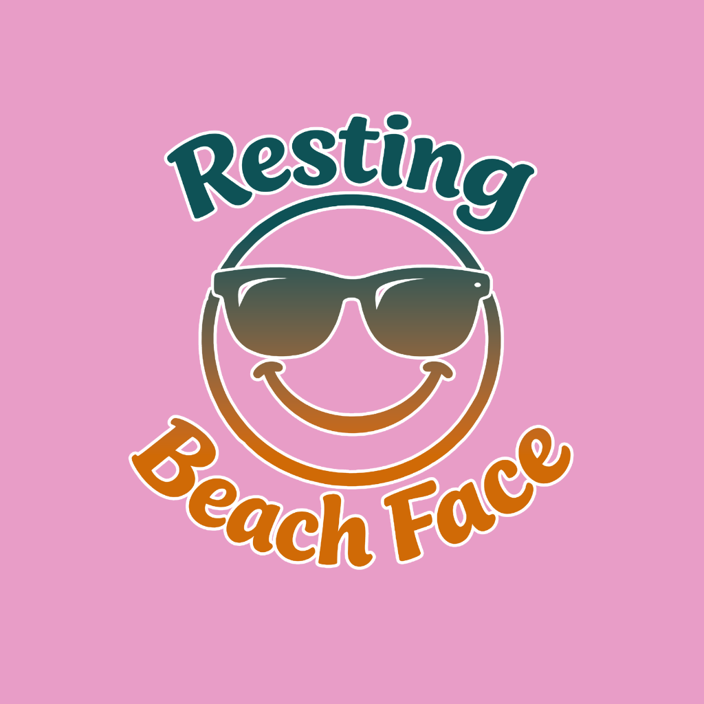 Resting Beach face