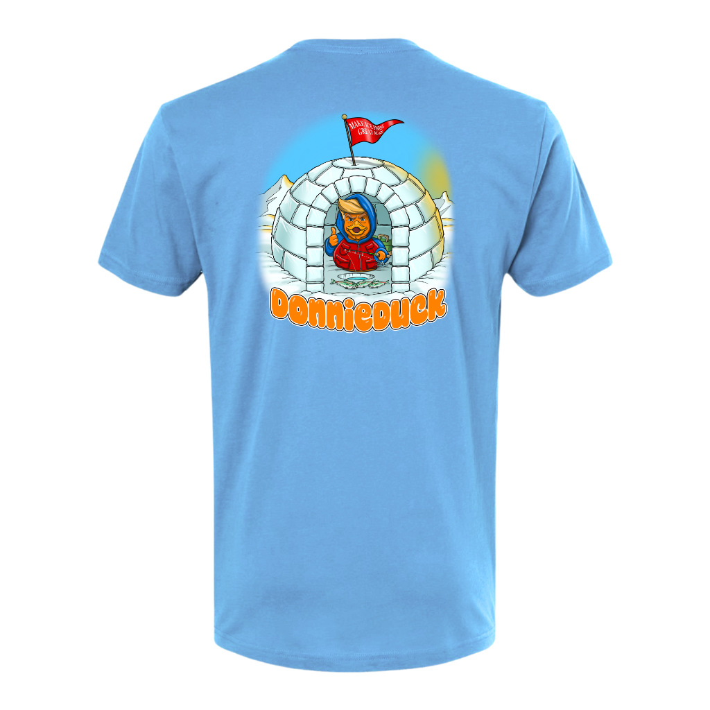 Donnie Duck Ice Fishing