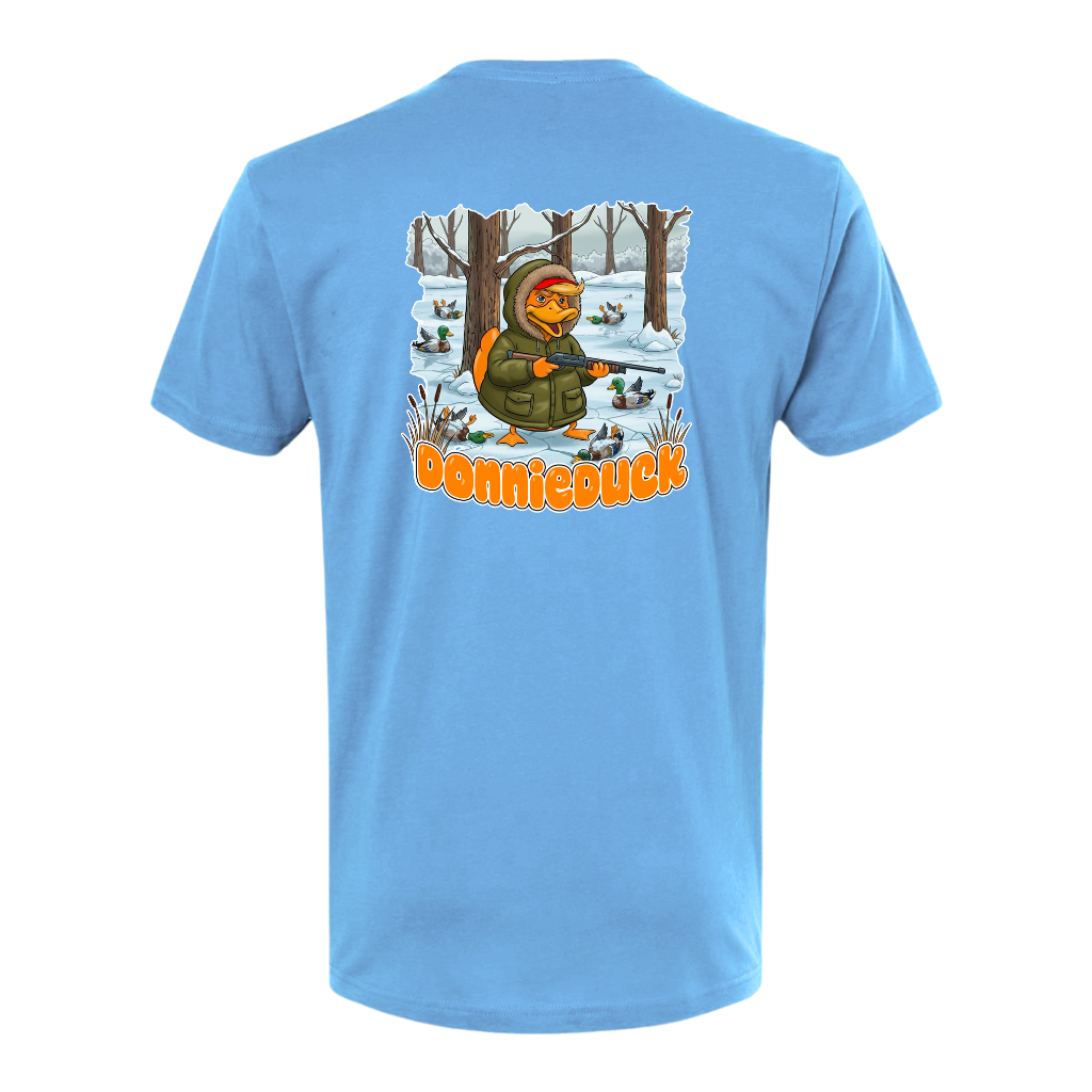 Donnie Duck Hunting Snow