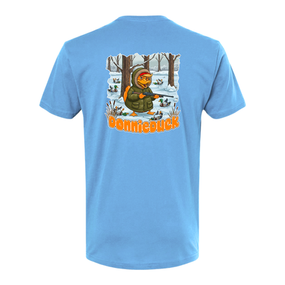Donnie Duck Hunting Snow