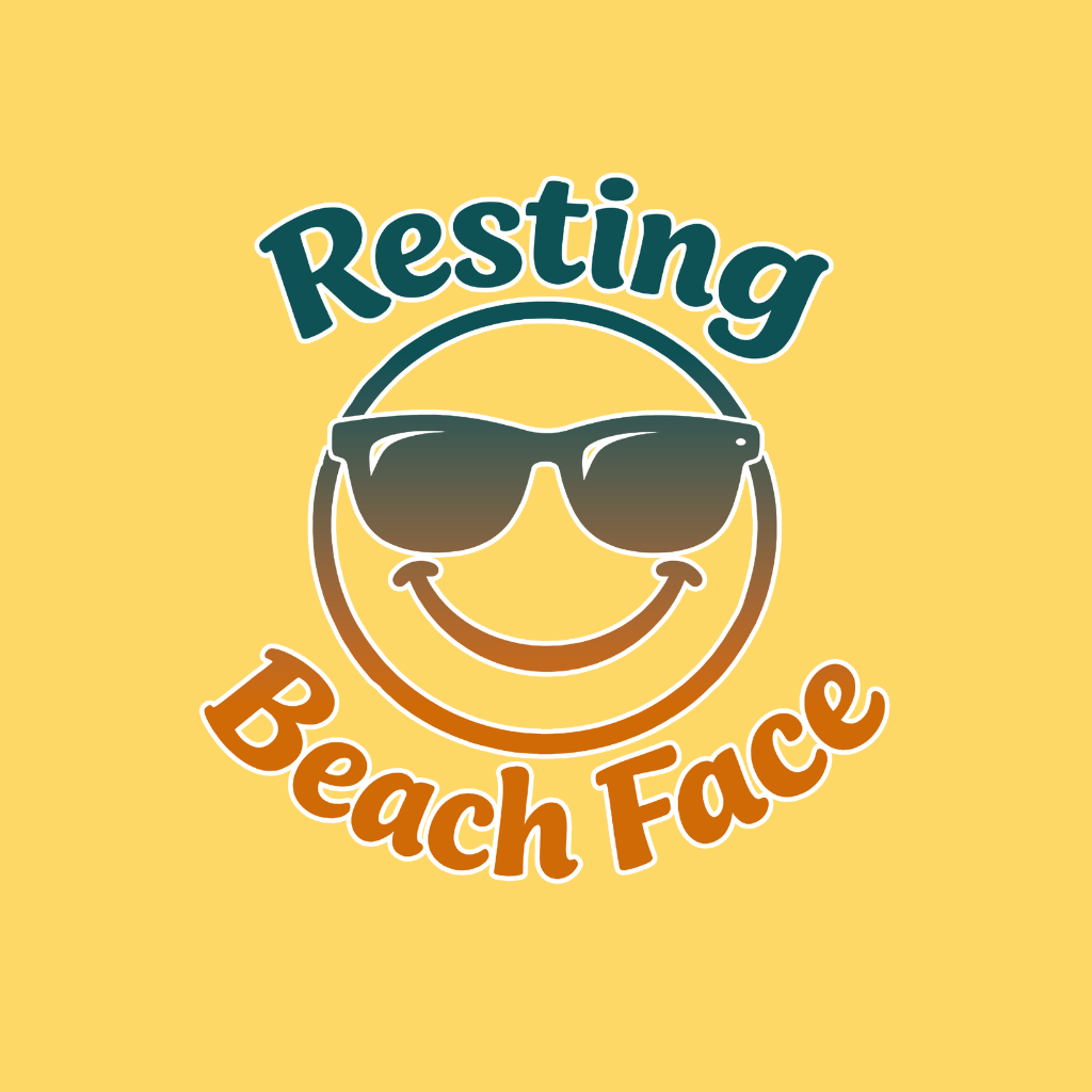 Resting Beach face