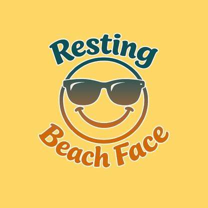 Resting Beach face