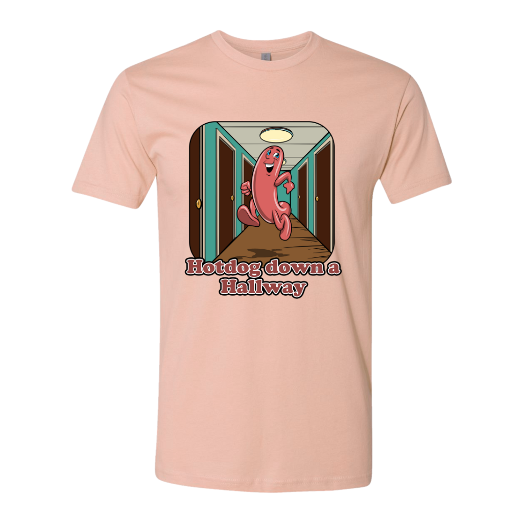 Hot dog down a Hallway