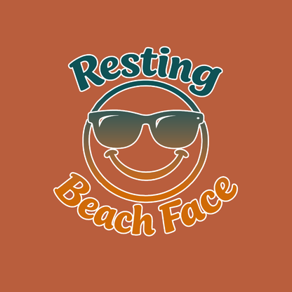 Resting Beach face
