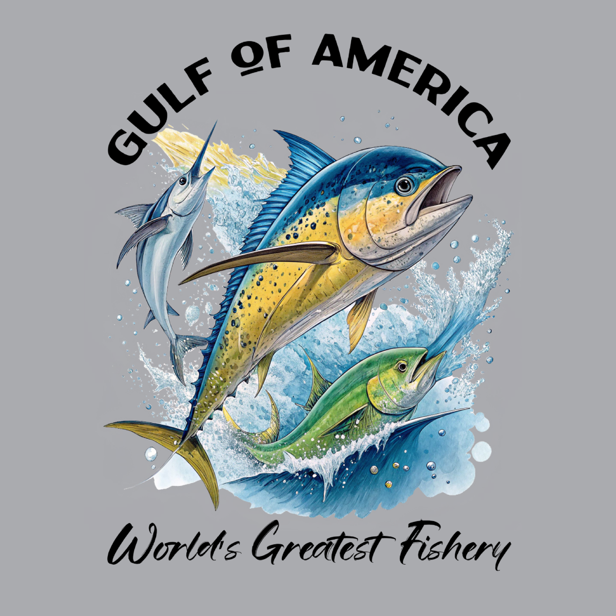 Blue Marlin, Yellowfin Tuna, & Mahi Mahi  - Gulf of America