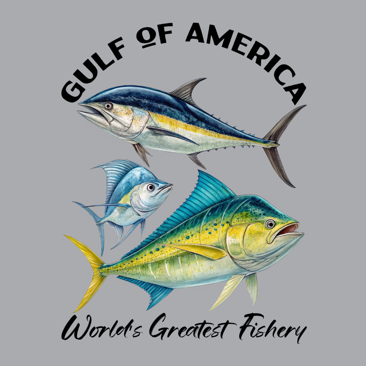 Yellowfin Tuna, Mahi Mahi & Blue Marlin - Gulf of America