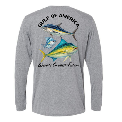 Yellowfin Tuna, Mahi Mahi & Blue Marlin - Gulf of America