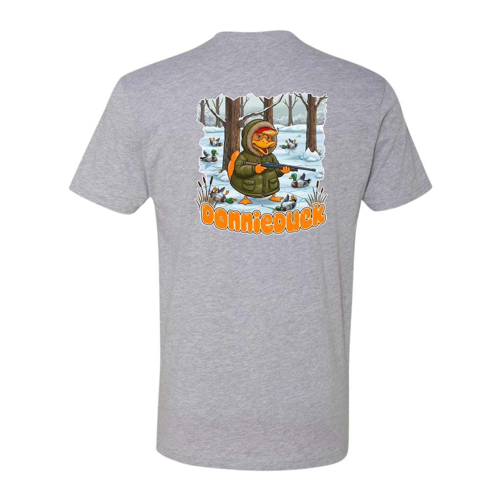 Donnie Duck Hunting Snow
