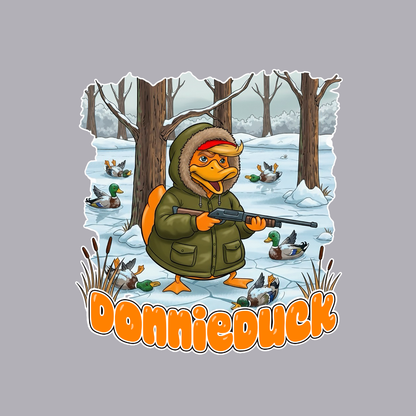 Donnie Duck Hunting Snow