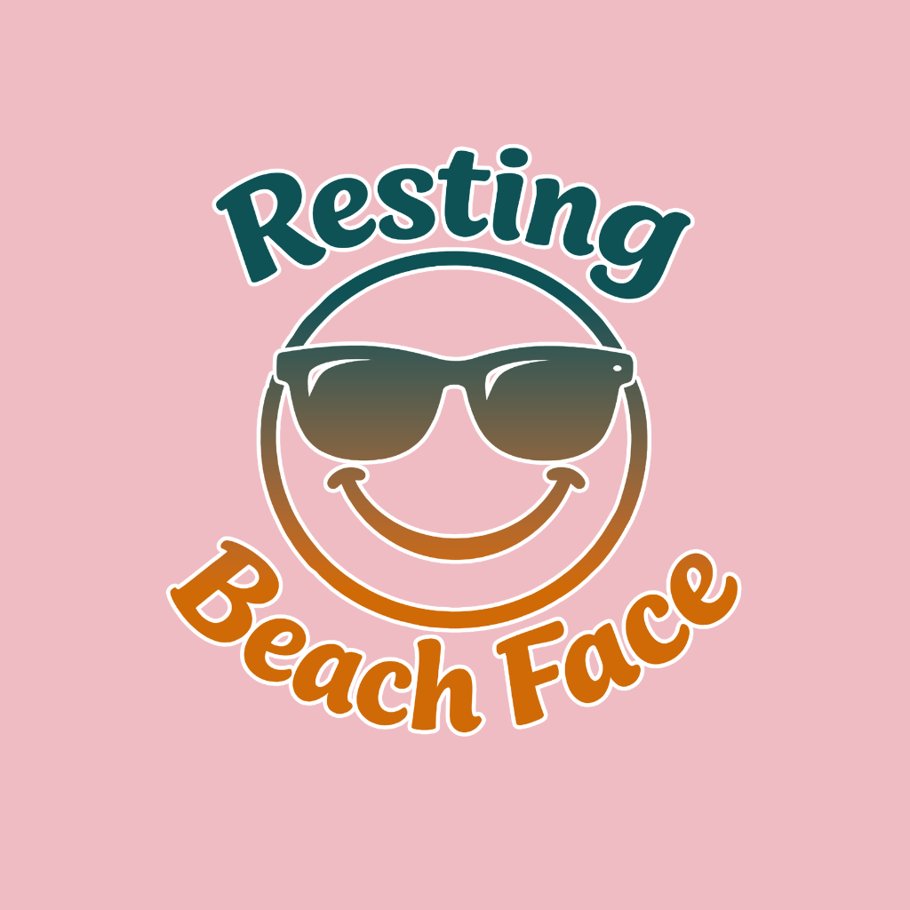 Resting Beach face