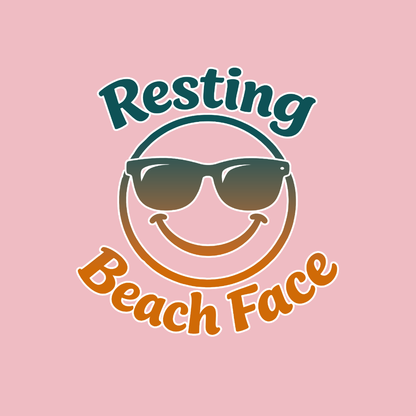 Resting Beach face