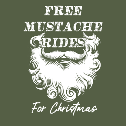 Free Mustache rides For Christmas