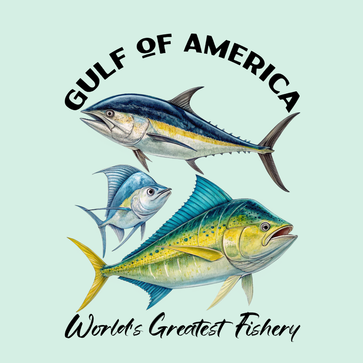 Yellowfin Tuna, Mahi Mahi & Blue Marlin - Gulf of America