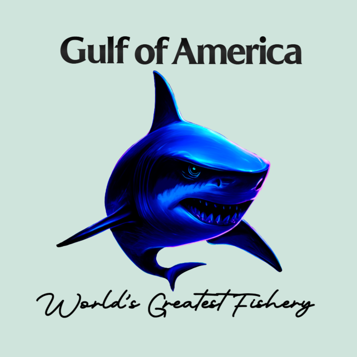 Futuristic Great White - Gulf of America