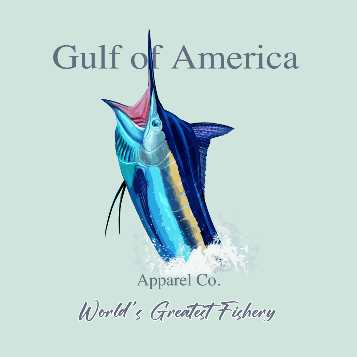 Blue Marlin - Gulf of America Apparel Co