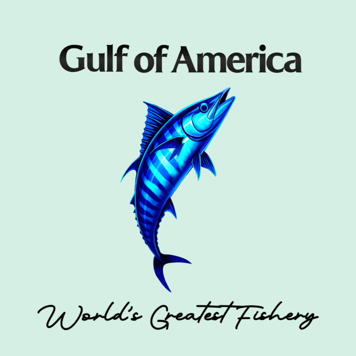 Futuristic Wahoo - Gulf of America