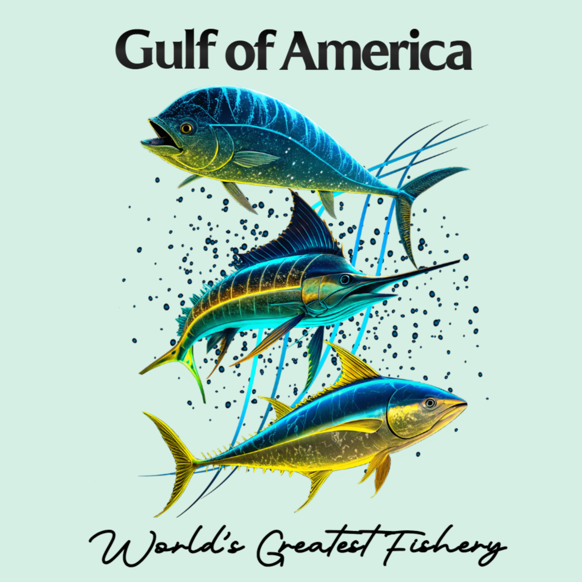 Mahi Mahi, Swordfish & Yellowfin Tuna - Gulf of America
