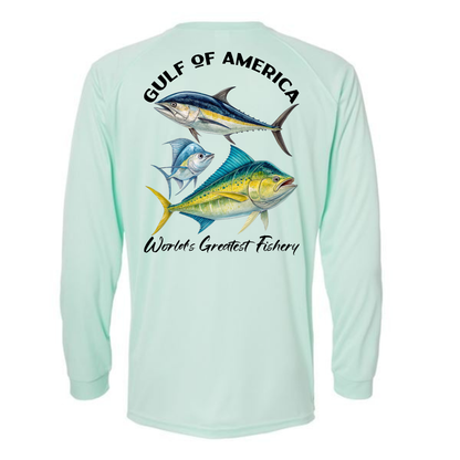 Yellowfin Tuna, Mahi Mahi & Blue Marlin - Gulf of America