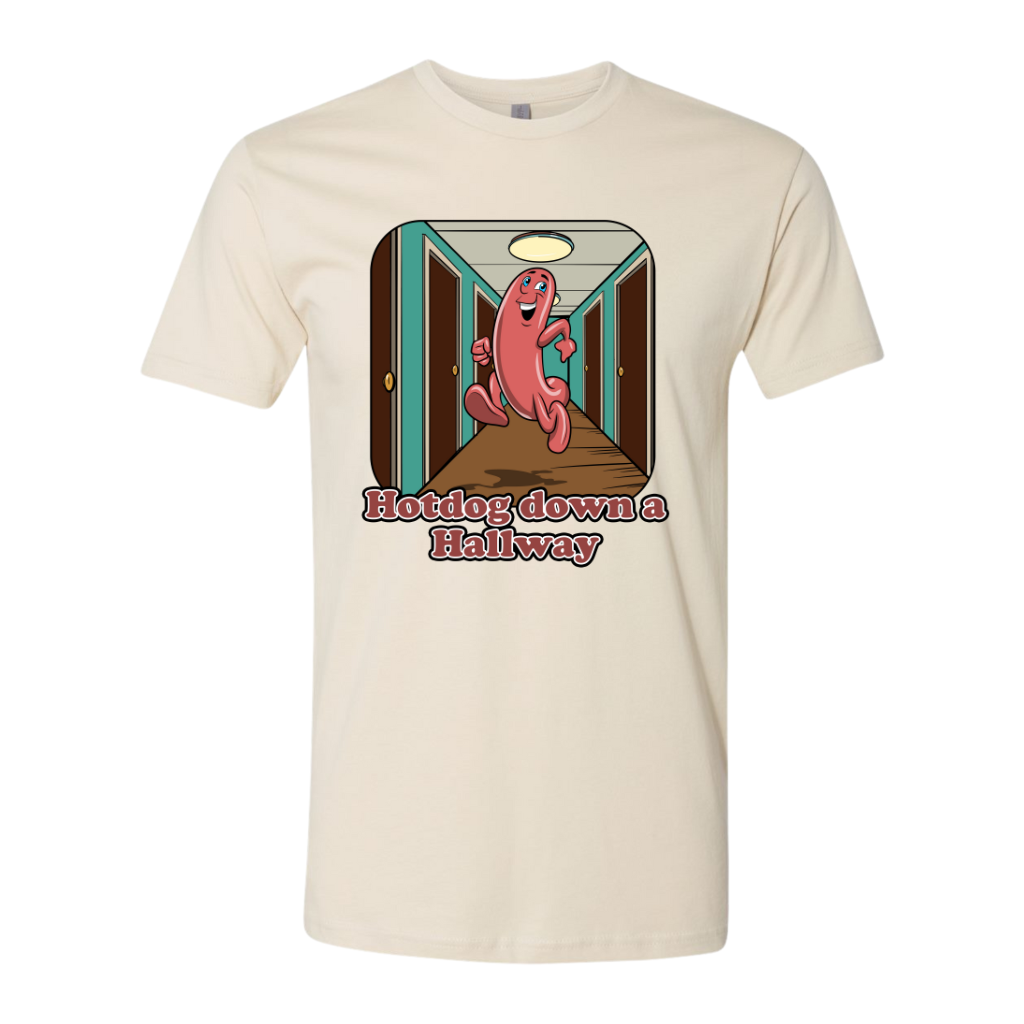 Hot dog down a Hallway