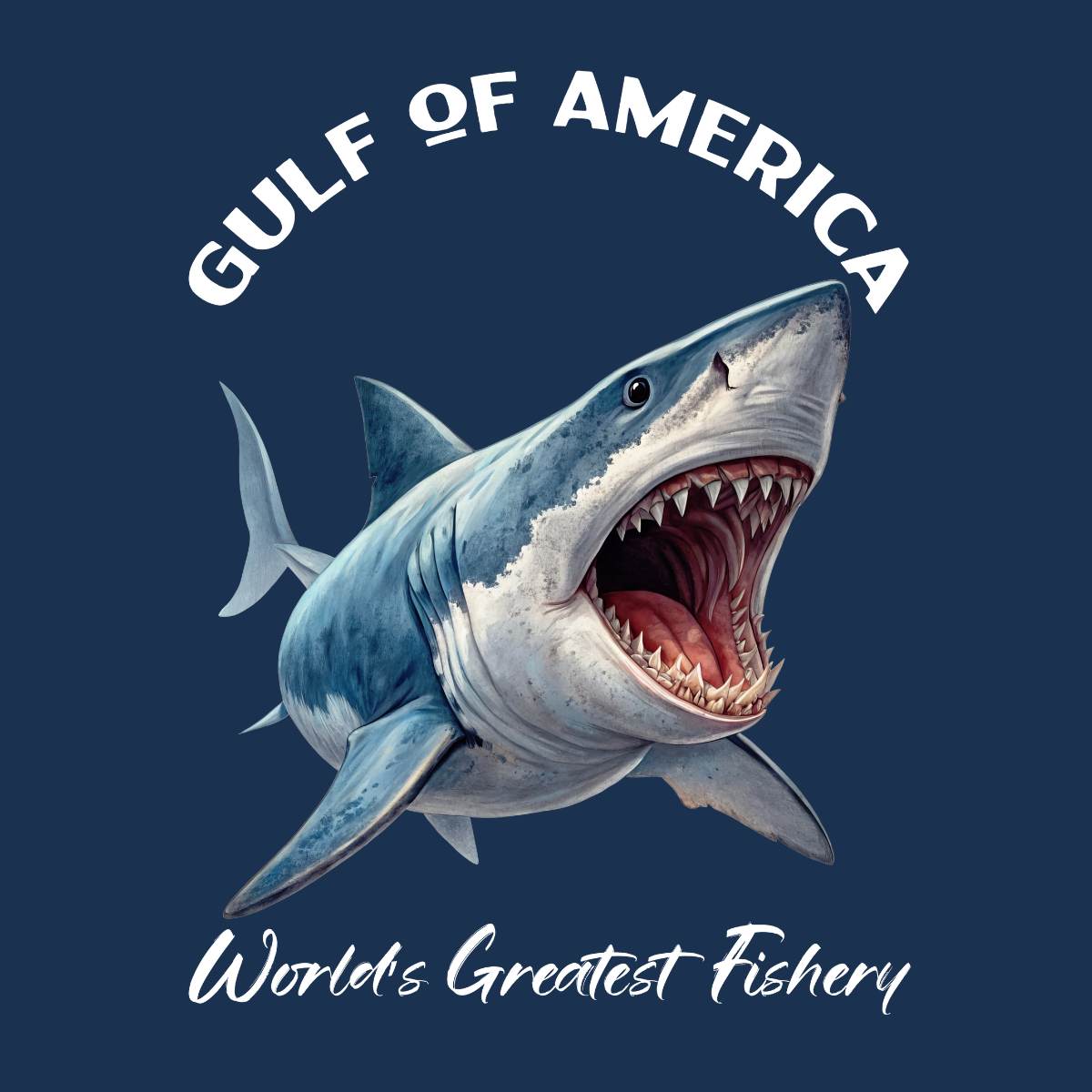 Great White Shark - Gulf of America