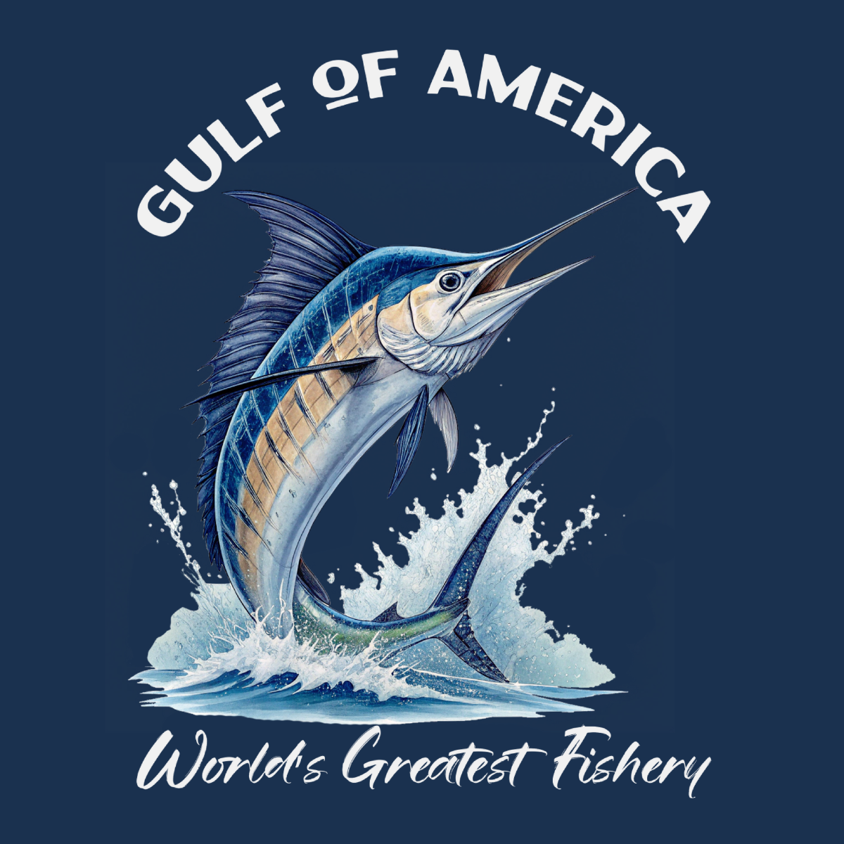 Blue marlin - Gulf of America