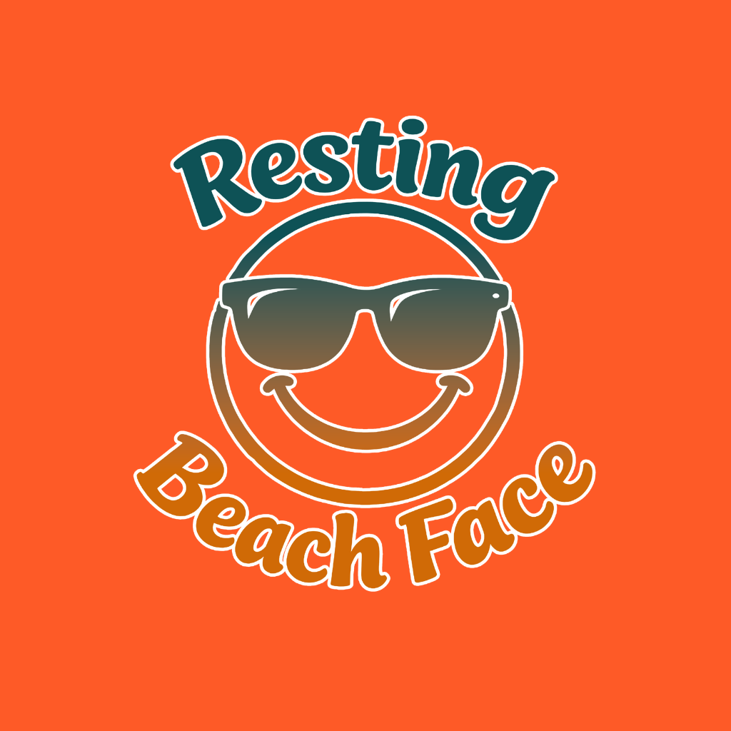 Resting Beach face