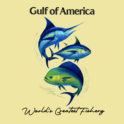 Yellowfin Tuna, Swordfish, Mahi Mahi - Gulf of America