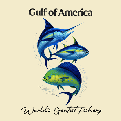 Yellowfin Tuna, Swordfish, Mahi Mahi - Gulf of America