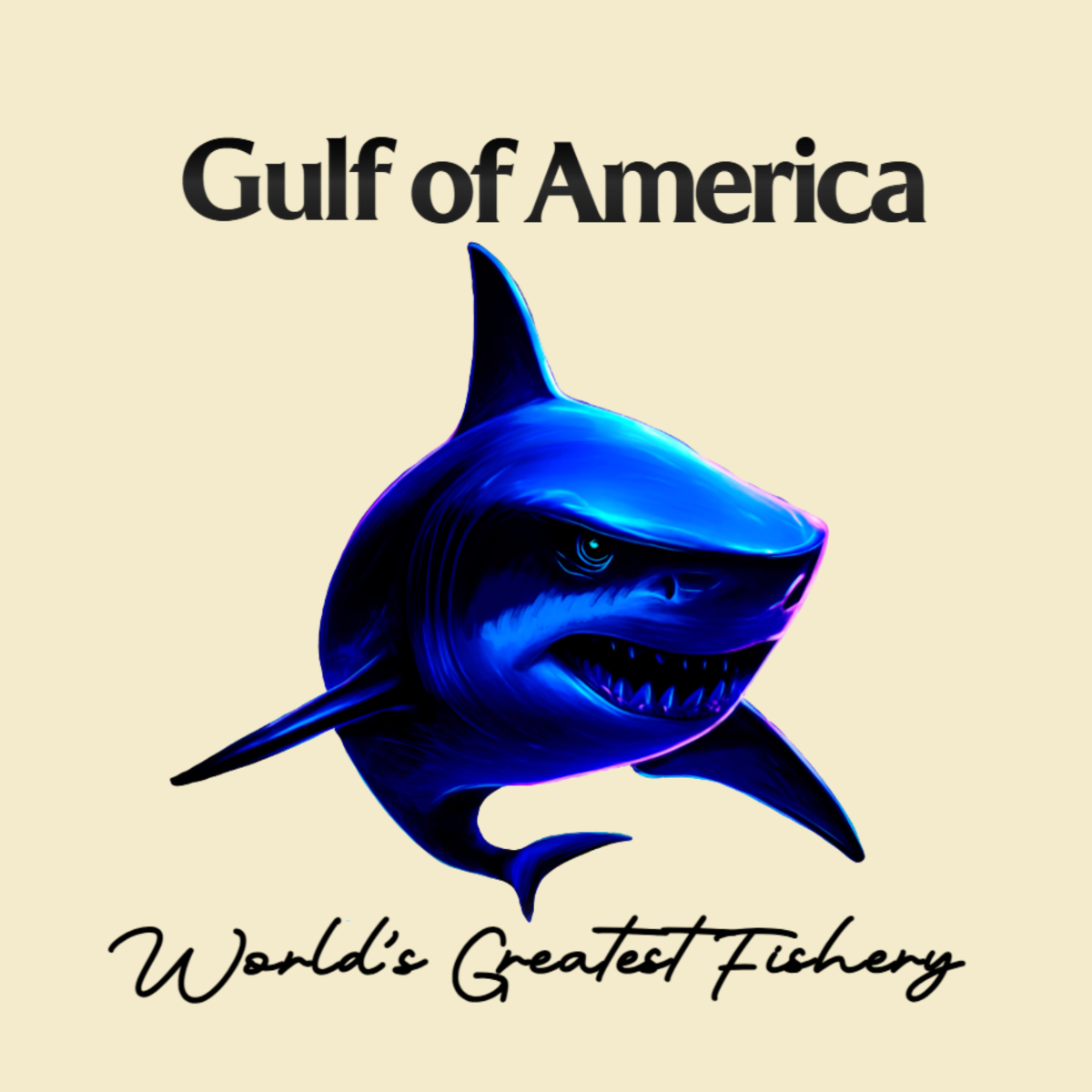 Futuristic Great White - Gulf of America