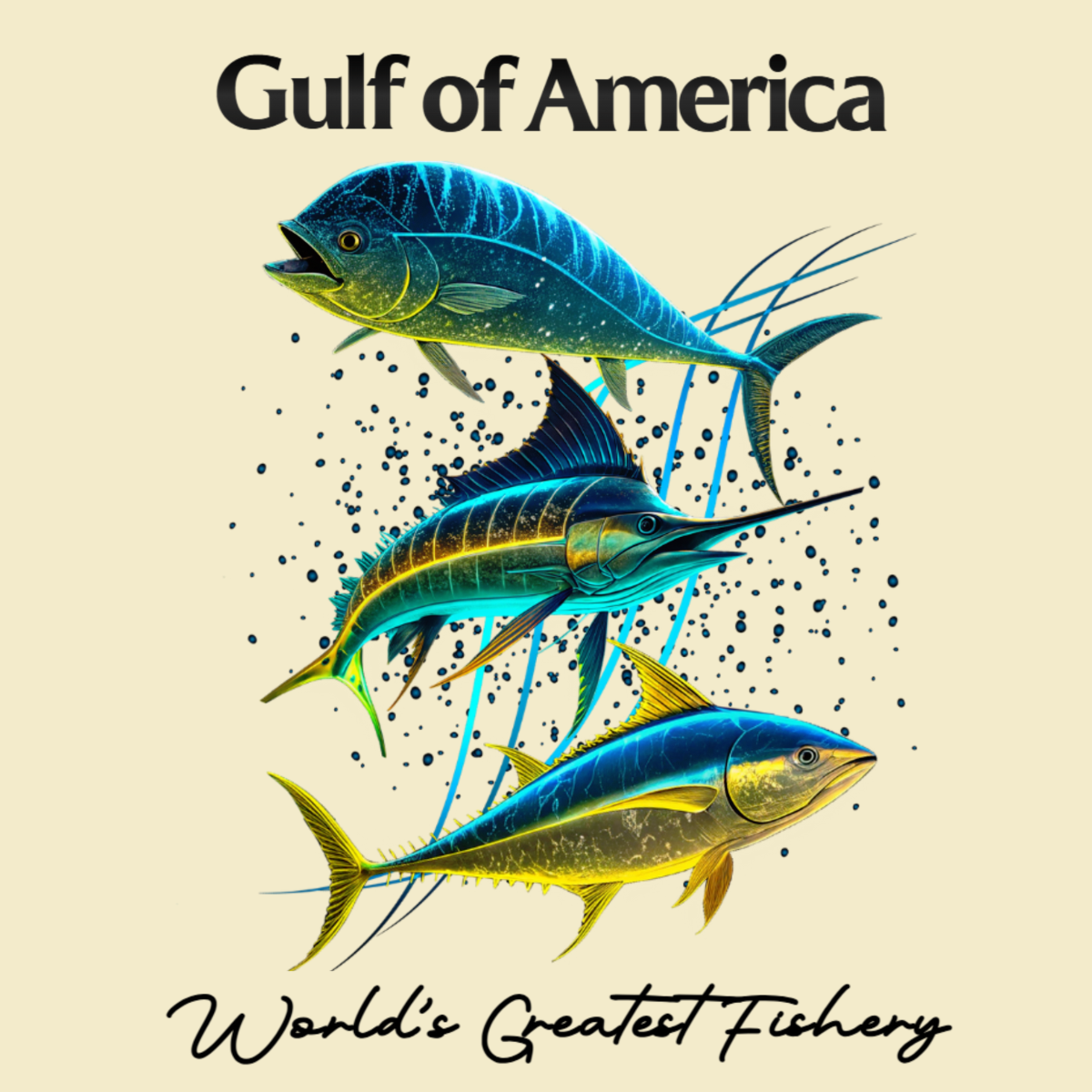 Mahi Mahi, Swordfish & Yellowfin Tuna - Gulf of America