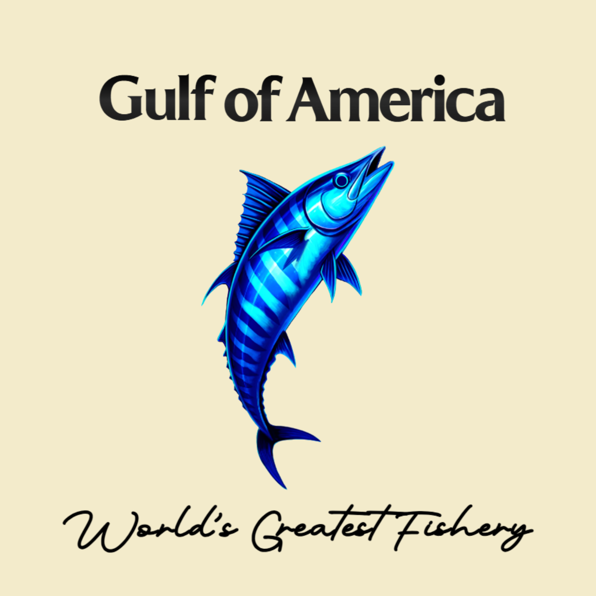 Futuristic Wahoo - Gulf of America