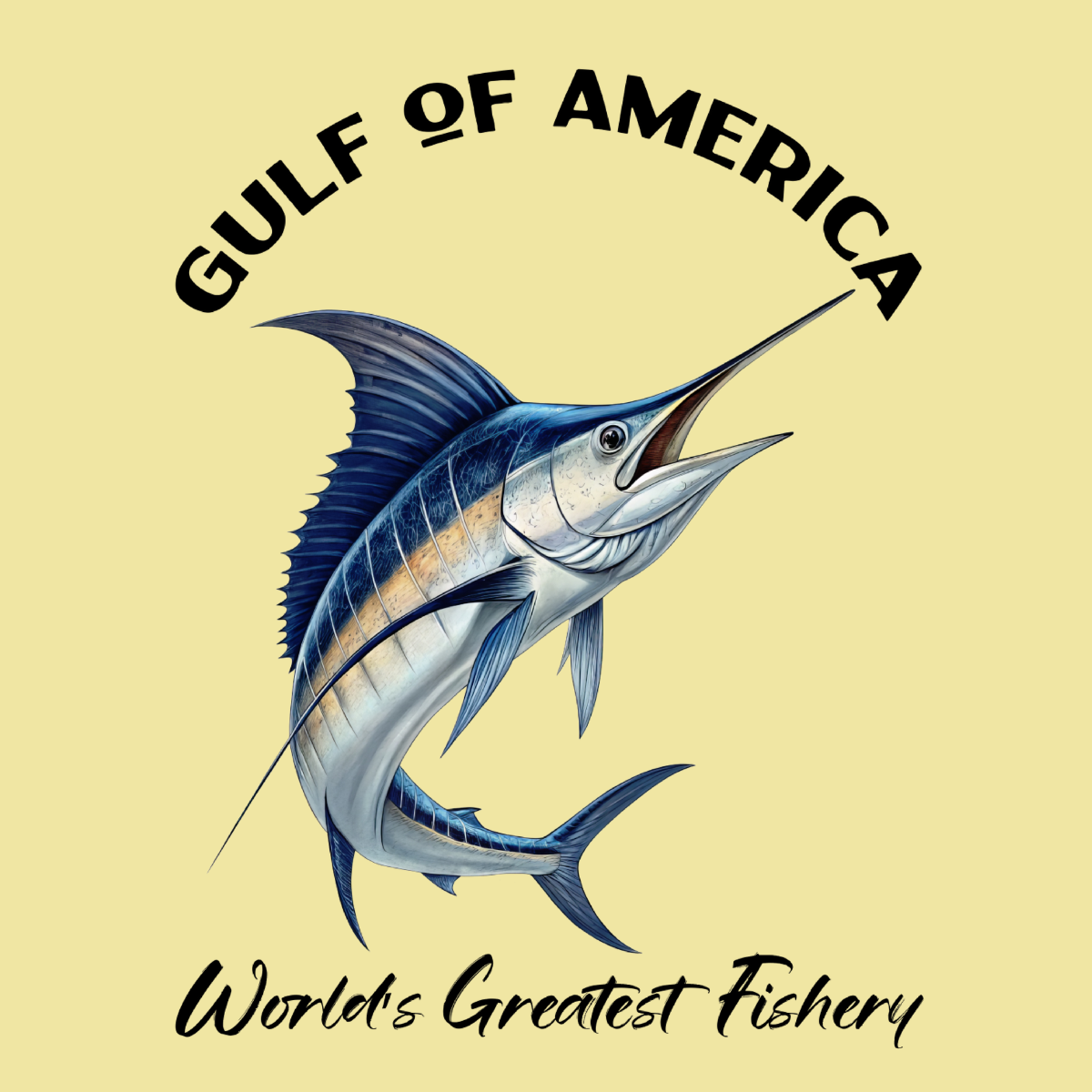 Blue marlin - Gulf of America