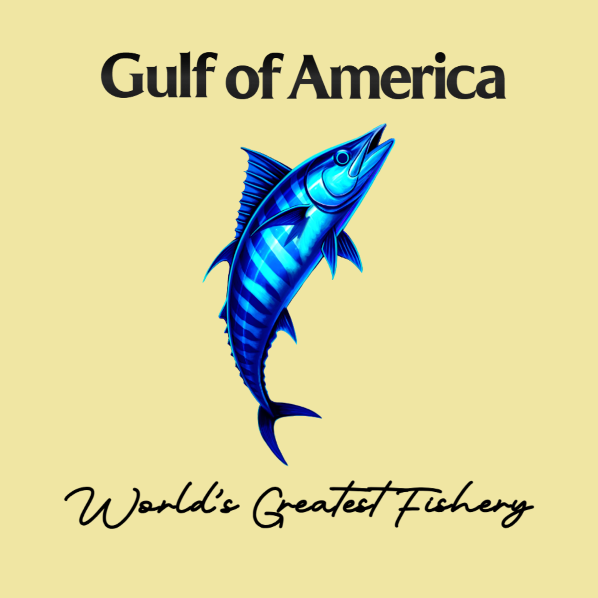 Futuristic Wahoo - Gulf of America