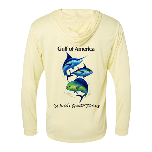 Yellowfin Tuna, Swordfish, Mahi Mahi - Gulf of America