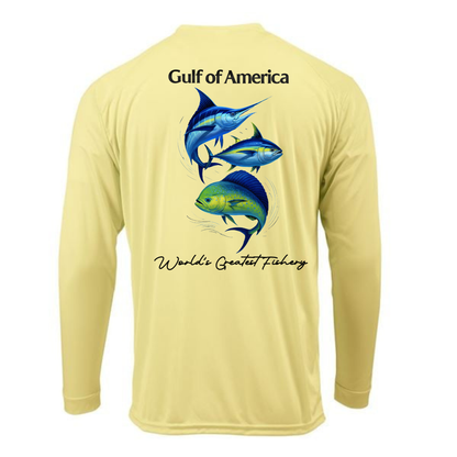 Yellowfin Tuna, Swordfish, Mahi Mahi - Gulf of America