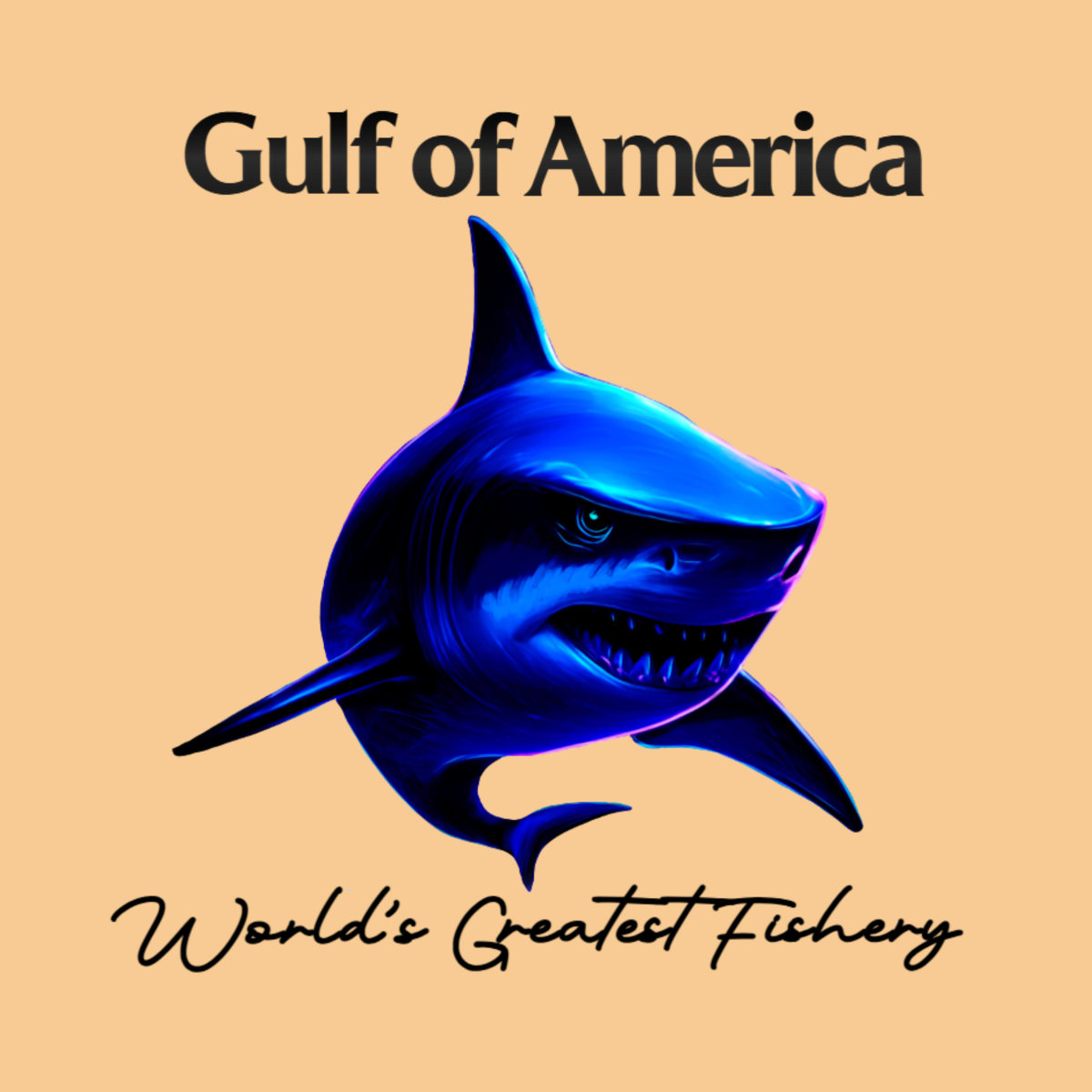 Futuristic Great White - Gulf of America