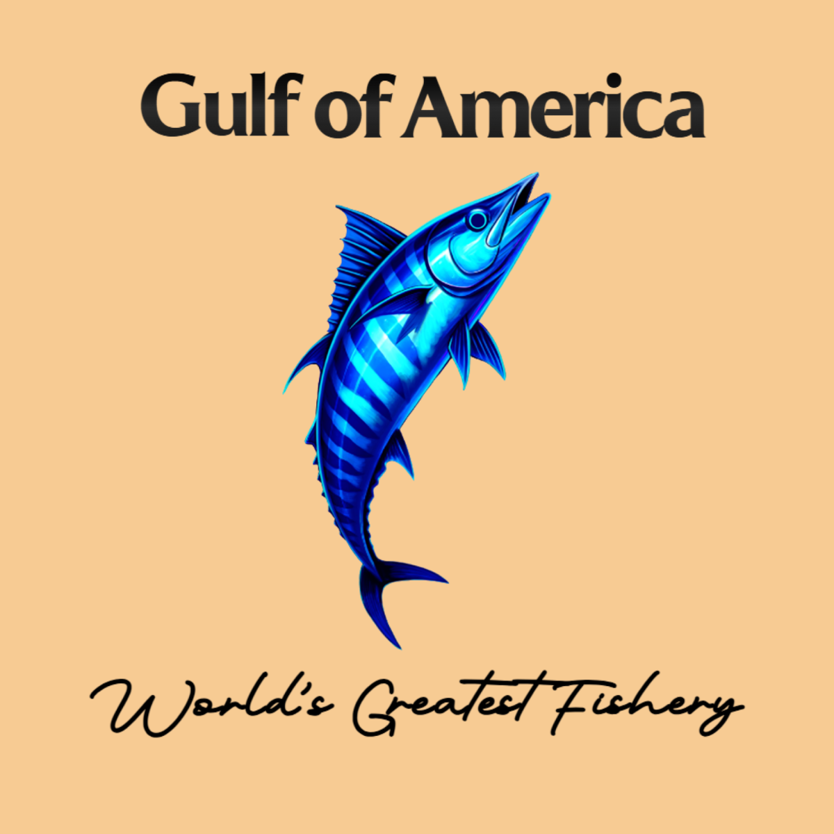 Futuristic Wahoo - Gulf of America