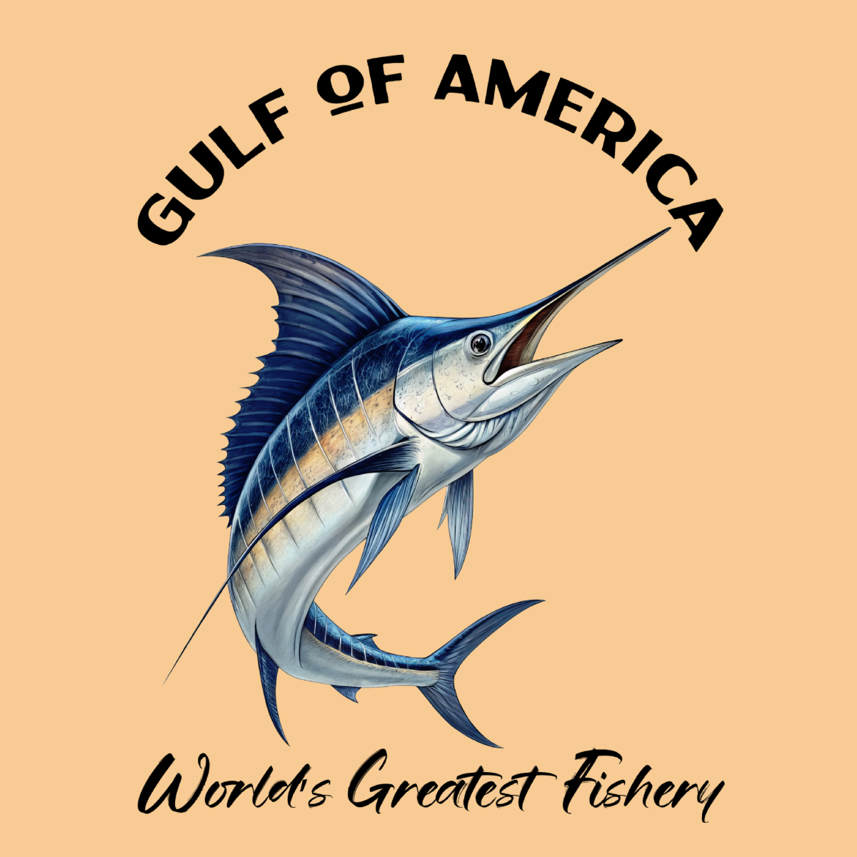 Blue marlin - Gulf of America