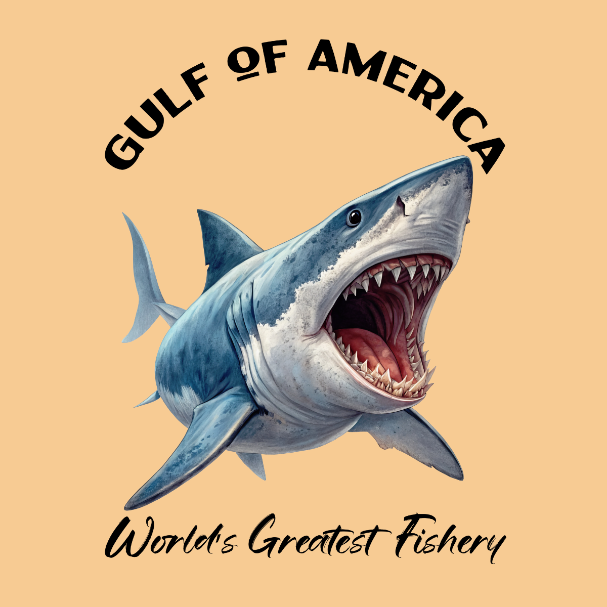 Great White Shark - Gulf of America