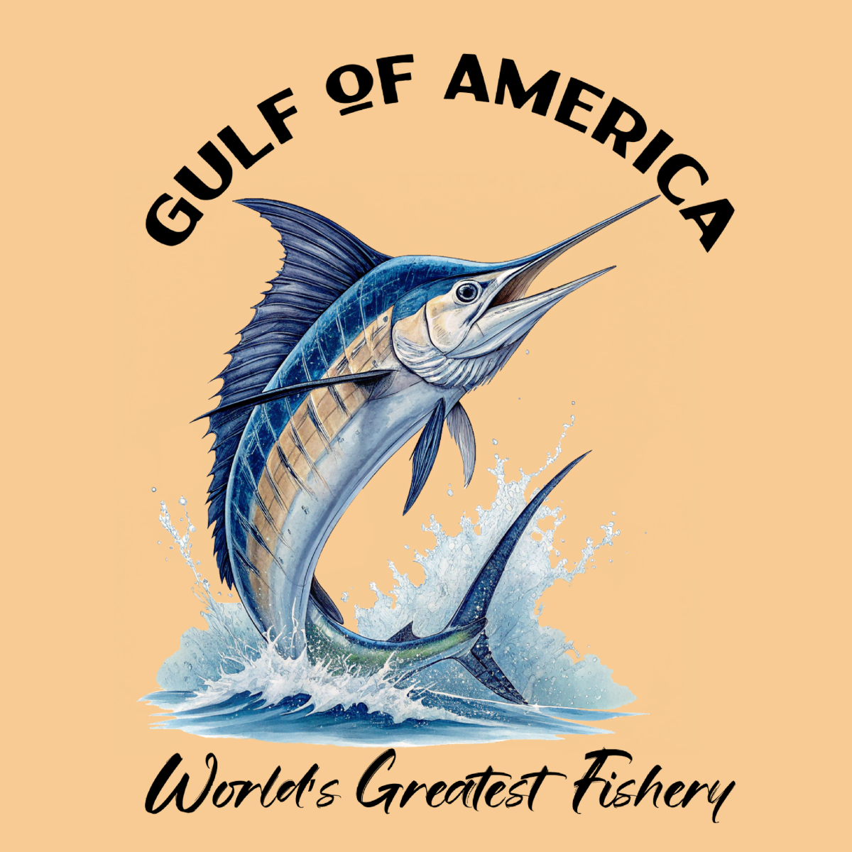 Blue marlin - Gulf of America